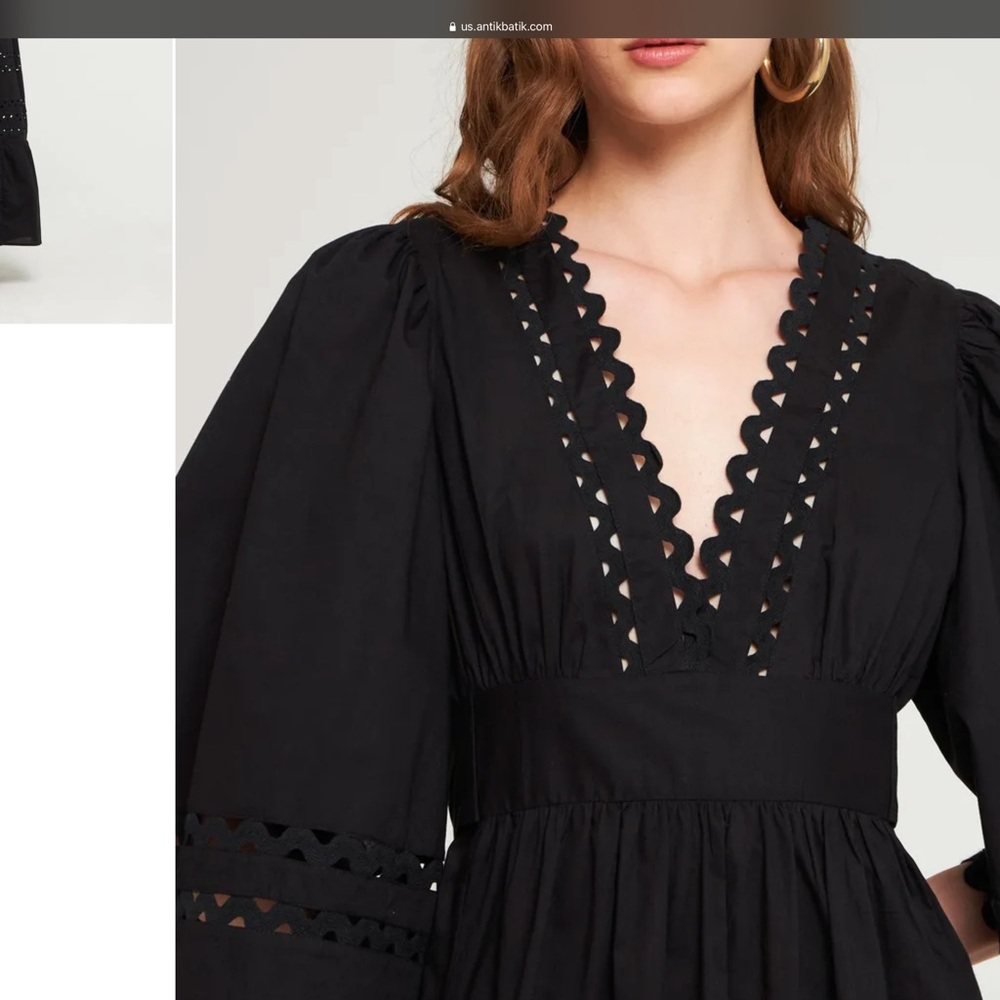 Antik Batik eyelet maxi dress